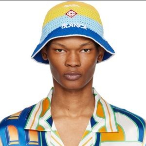 Authentic casa blanca knit bucket hat. Worn once. In perfect condition.